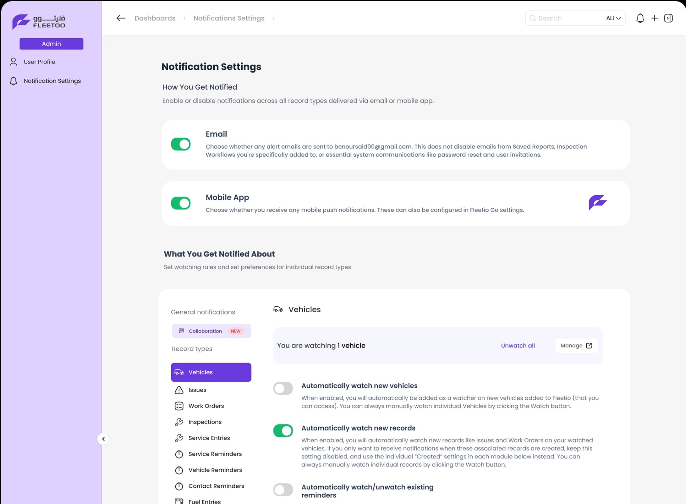 Automated Alerts & Notifications