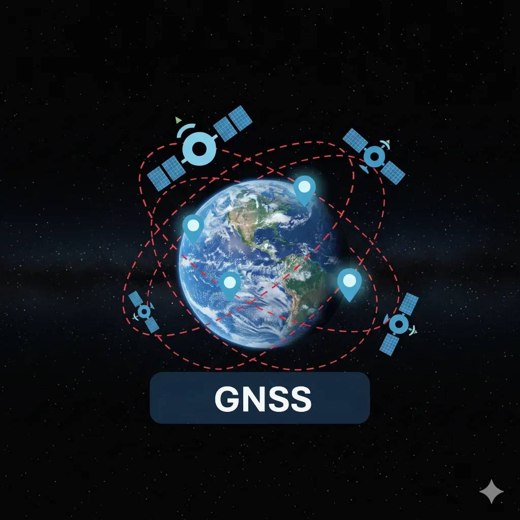انظمة تحديد المواقع العالمية GNSS وتطبيقاتها في السعودية