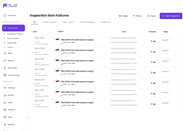 Inspections