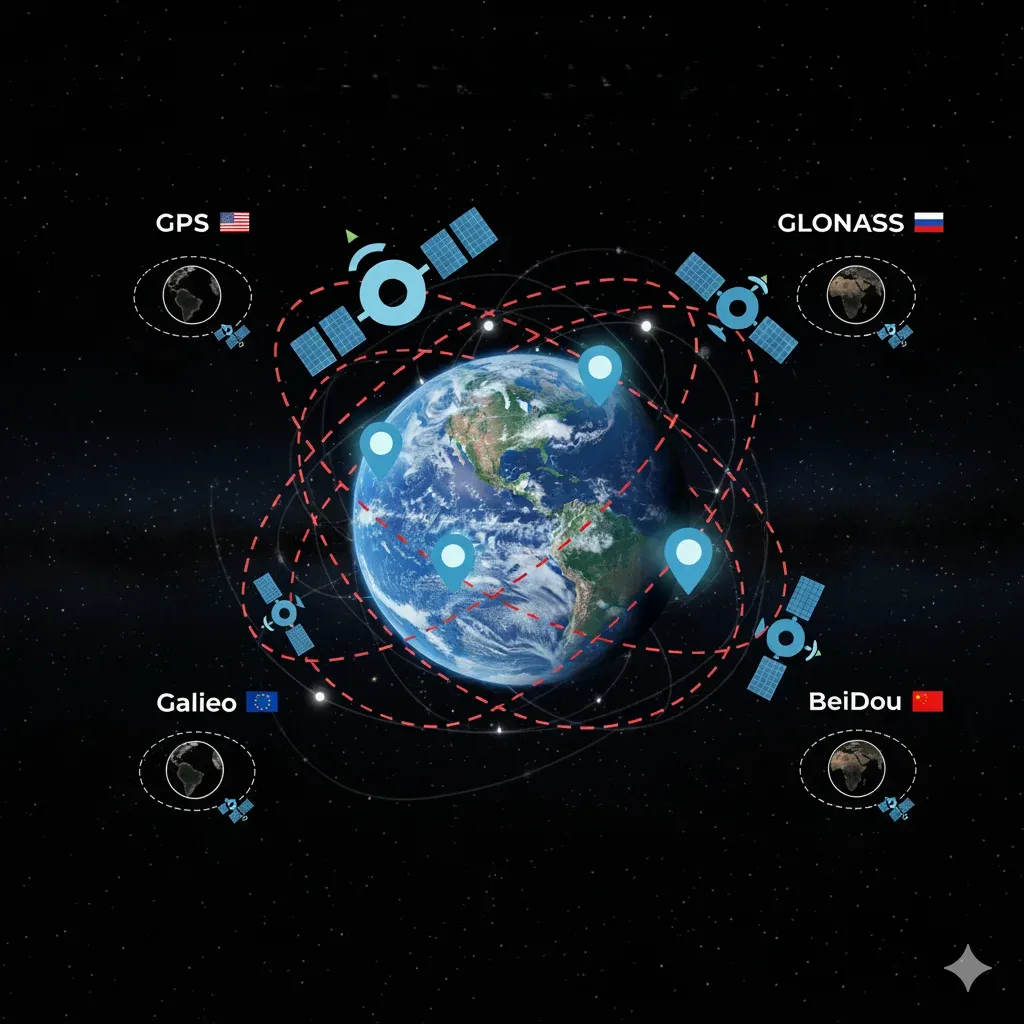 انظمة تحديد المواقع العالمية GNSS