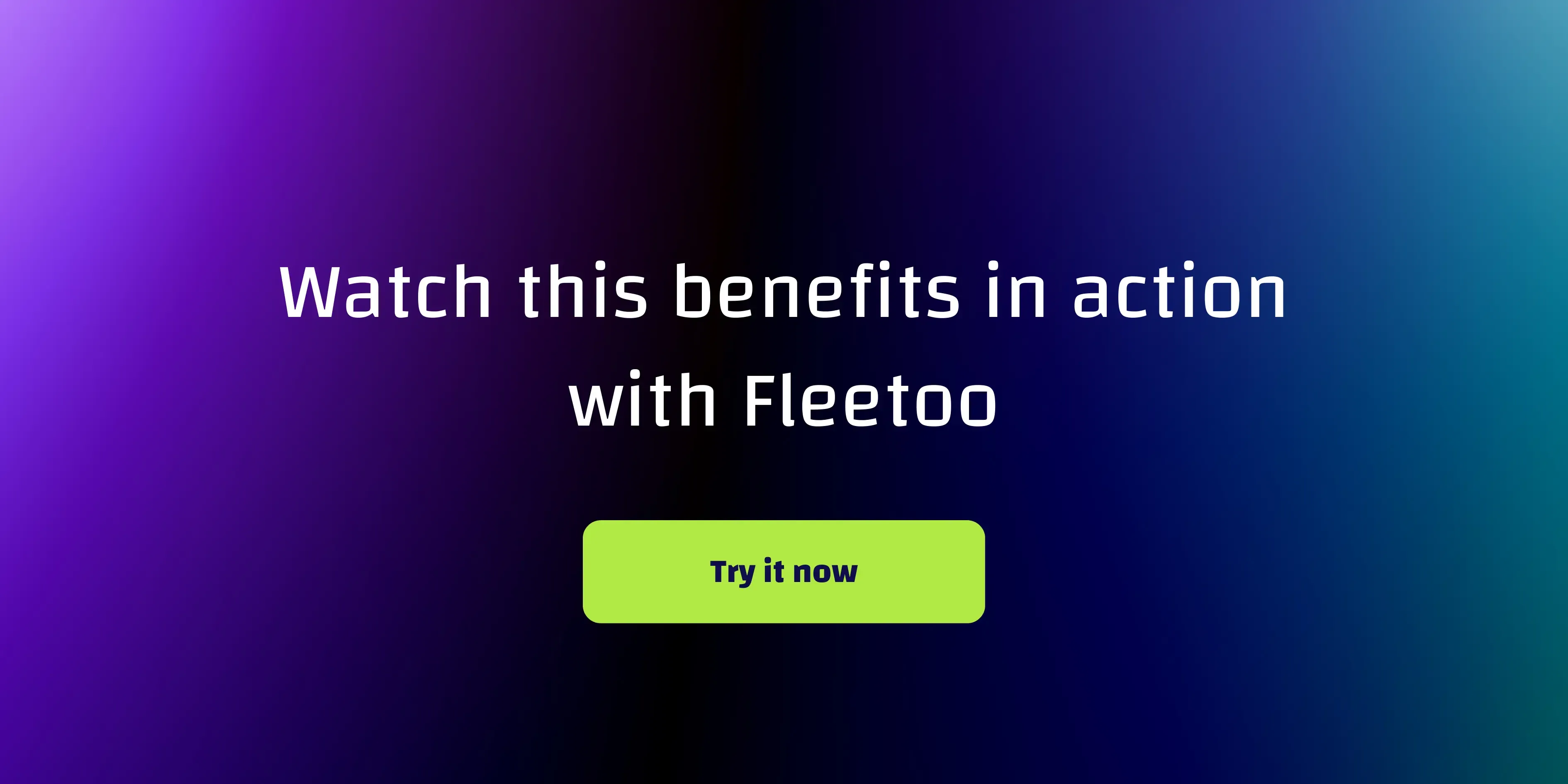fleetoo benefits demo